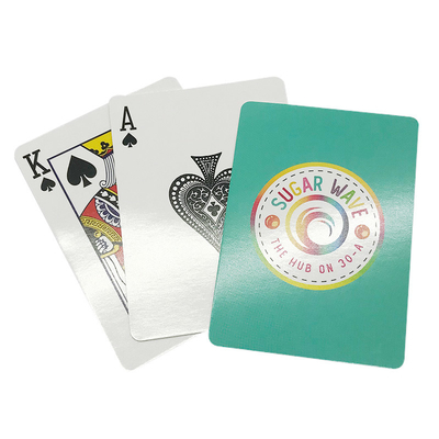 주문 조커들 2명 카드놀이를 하는 54 PC 표준 포커 사이즈 관습 online manufacture