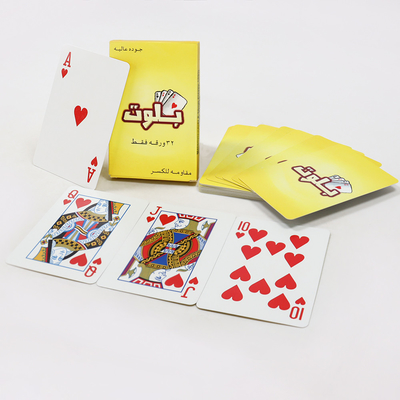 주문 사용자 지정 디자인 자체 로고 플라스틱 포커 데크 게임 방수 인쇄 내구성 PVC 플라스틱 카드 online manufacture