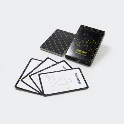 주문 커스터마이징 가능한 CMYK 침실 성 게임 카드 상자와 개인화 online manufacture
