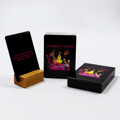 주문 CDR 아트워크 형식 성인용 파티 카드 게임 제작 인쇄 도 오어 데어 online manufacture