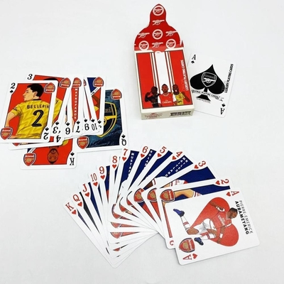 주문 맞춤형 디자인 풋볼 스타 경기용 카드 제조 online manufacture