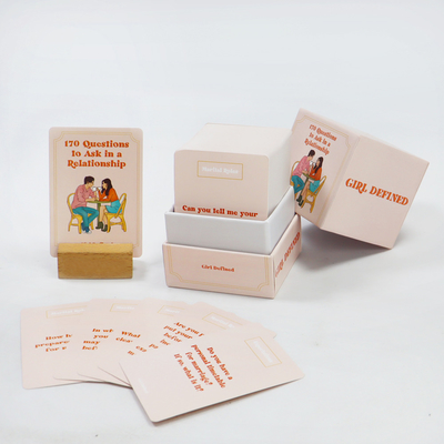 주문 사용자 지정 디자인 인쇄 된 질문 및 CMYK 컬러 인쇄 online manufacture