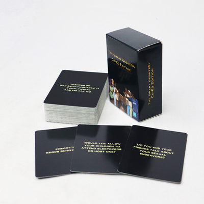 주문 90g/데크 맞춤형 대담 게임 카드 남녀용 맞춤식 로고 받아 들인다 흥미롭다 online manufacture