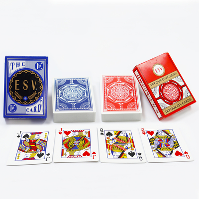 주문 63x88mm 블랙 코어 맞춤형 플라스틱 포커 카드 online manufacture
