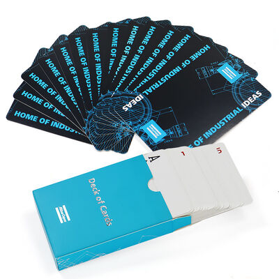 주문 도매 맞춤형 플레잉 카드 (로고 인쇄, 플라스틱 박스, CMYK 인쇄) online manufacture