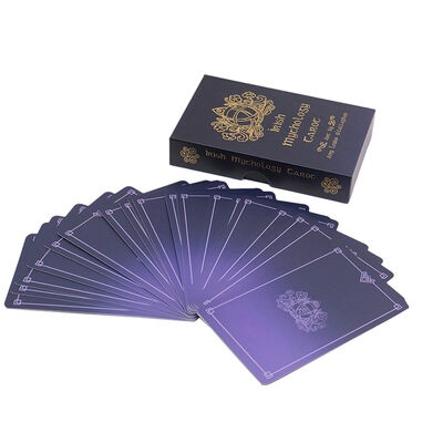 주문 맞춤 사이즈 금박 친환경 인쇄 가능 타로 카드 (개인 맞춤 디자인 포함) online manufacture
