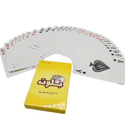 주문 Custom Deck Arabic Playing Cards online manufacture