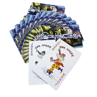 주문 OEM Varnishing Custom Playing Cards Front And Back Printing online manufacture