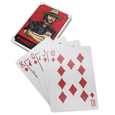 주문 PVC Custom Waterproof Playing Cards 300 dpi black / white online manufacture