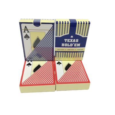 주문 0.3mm Waterproof Plastic Playing Cards Pantone Color Printing online manufacture