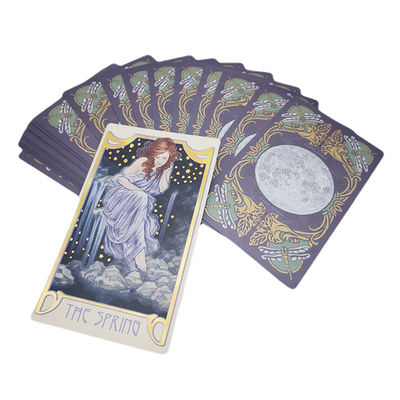 주문 Magician Love Printable Tarot Cards 57*87mm Custom logo online manufacture