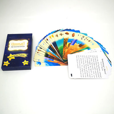 주문 350gsm Kids Learning Flash Cards online manufacture