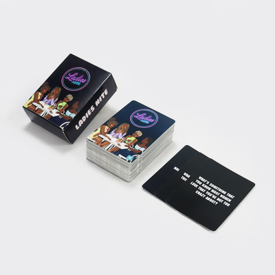 음주여자 밤 파티 게임 카드 특화된 CMYK 인쇄