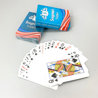 Custom Playing Cards Personalized Poker Cards with UV Paper Eco-Friendly and Customized Size