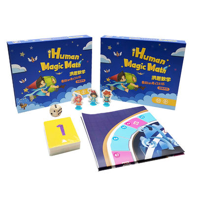 OEM Educational Board Games For Kids 100 Cards Size Moulds