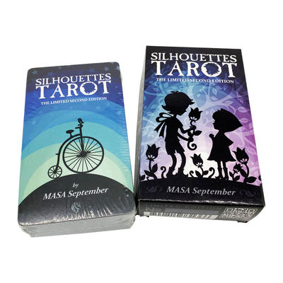 70*120mm Printable Tarot Cards , linen texture Halloween Oracle Cards