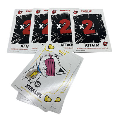OEM Promotion Custom Playing Cards Varnishing Surface Finishing