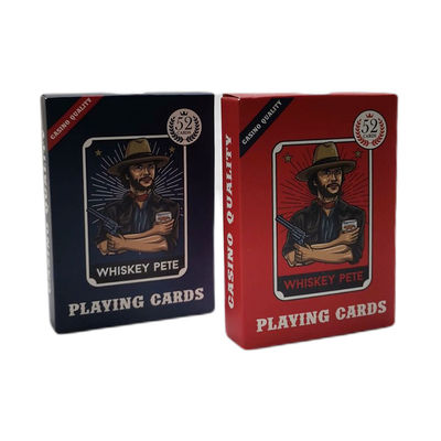 Both Sides Custom Playing Cards 63*88mm 100% Waterproof